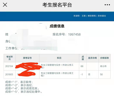 環球網校:2021年4月貴州省二建造師考試成績查詢入口已開通