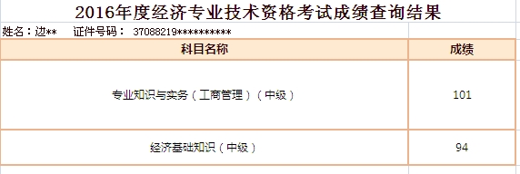 中級經濟師查詢成績_2015上海中級經濟師成績查詢時間_中級經濟師成績查詢