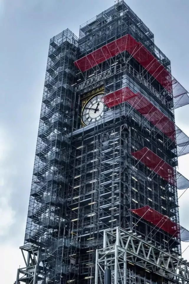 英國大本鐘時隔5年再敲響_大本鐘皇家藍表盤翻新_大本鐘修繕工程