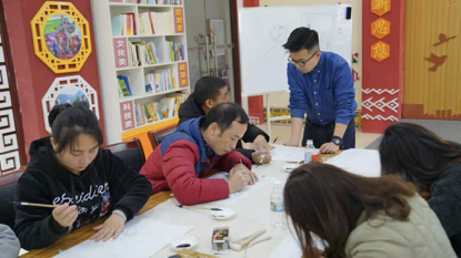 廣東省許欽松藝術基金會鄉村美術教師培育計劃_兒童美術培訓課程_鄉村美術教師培訓課程