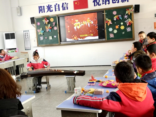 金口小學(xué)師生才藝展示_金口小學(xué)元旦活動_小學(xué)生小品